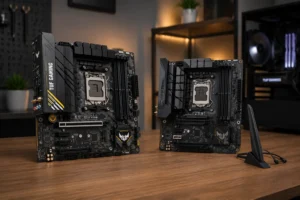 ASUS TUF A520M-PLUS II ou B650M-E WIFI: a diferença é a plataforma inteira