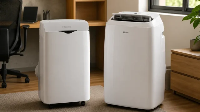 Hisense AP-12CWBRNPS01 e Philco PAC12000F5: conectividade Wi-Fi ou filtro antibacteriano?