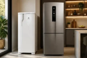 Geladeira Electrolux de 240L ou 490L: a diferença é de capacidade, não de marca
