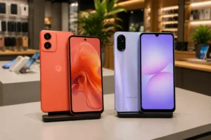 Moto G04 ou Galaxy A07: a diferença está no armazenamento e no tempo de vida