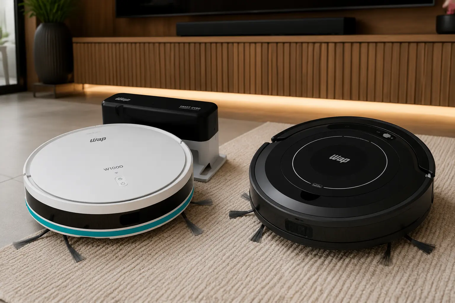 WAP Robot W100 vs W1000: a diferença não é só o preço
