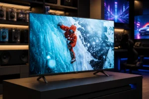 Uma Philips 50" com Google TV, outra com Dolby Atmos e jogos