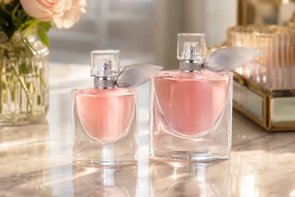 La Vie Est Belle 30ml ou 50ml: o volume decide o momento, não a fragrância