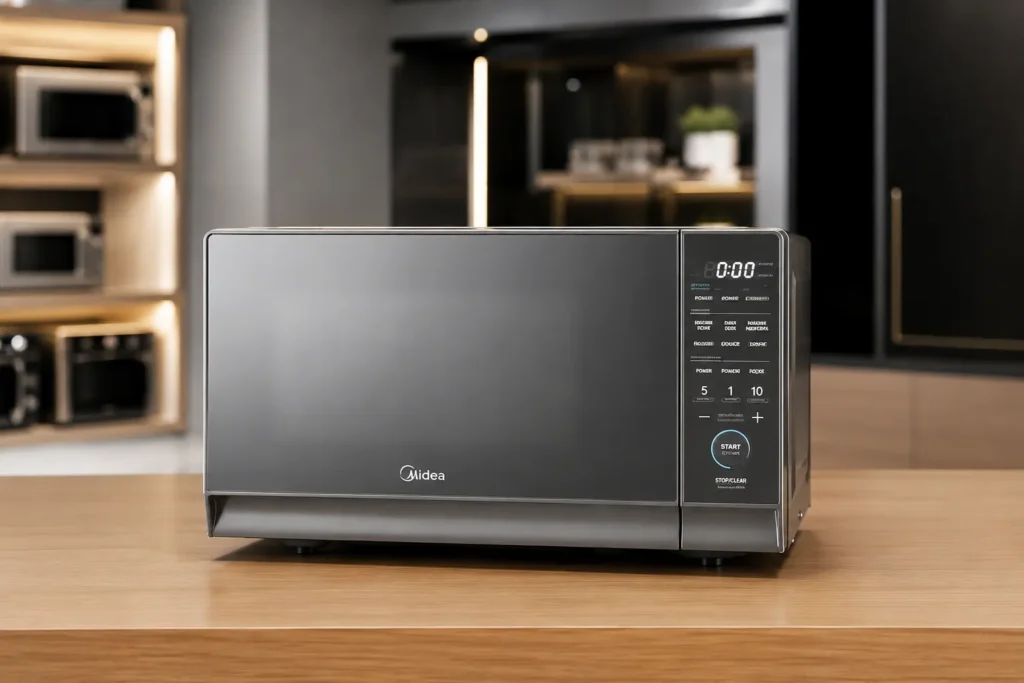 Prata ou branco: o MasterCook Midea 20L muda só o acabamento