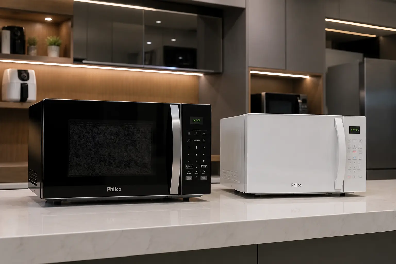 Philco PM27 ou PM26S: qual micro-ondas 25L faz mais sentido?