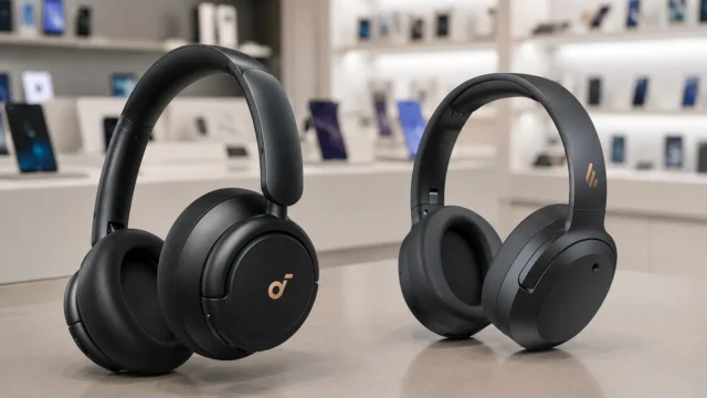 Soundcore Q30 ou Edifier W820NB Plus: onde a escolha muda?