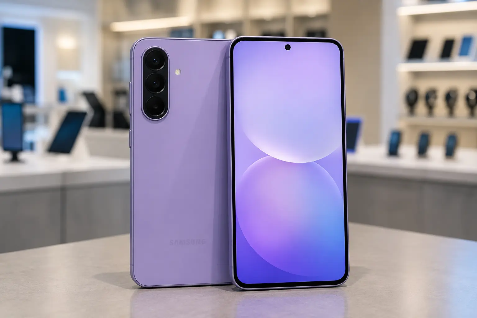 Galaxy A57 5G Lilás ou Azul Claro: a cor vale R$ 111 a mais?