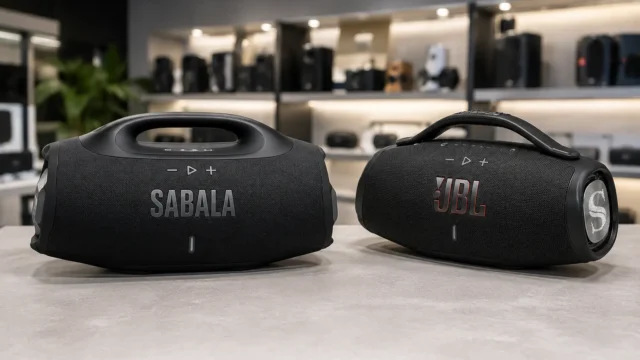 SABALA DR-909 ou JBL Boombox 4: nome consolidado ou especificações no papel?