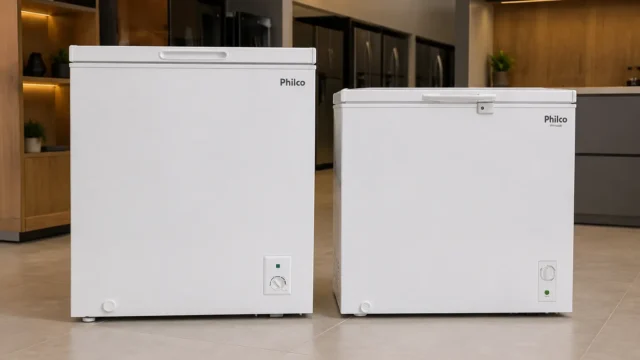 PFH205B ou PFH160B: 199 L e 140 L para necessidades diferentes