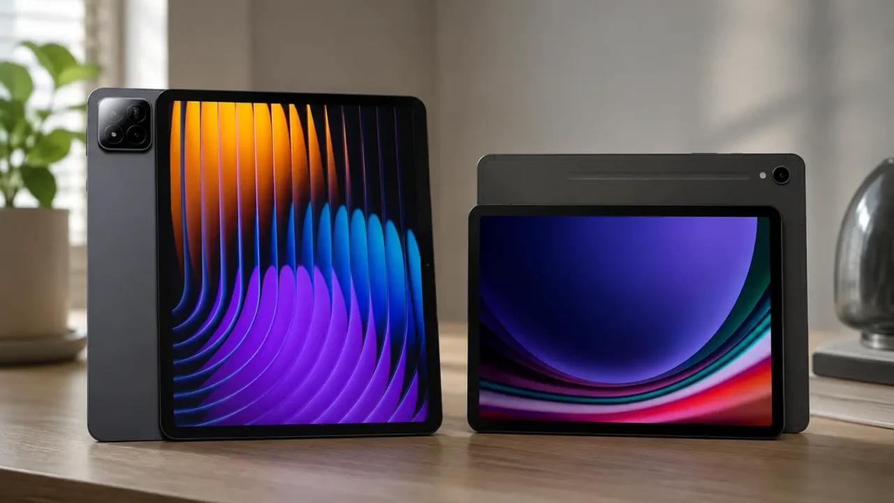 Entre Xiaomi Pad 7 Pro e Galaxy Tab S9, tela e memória pesam mais