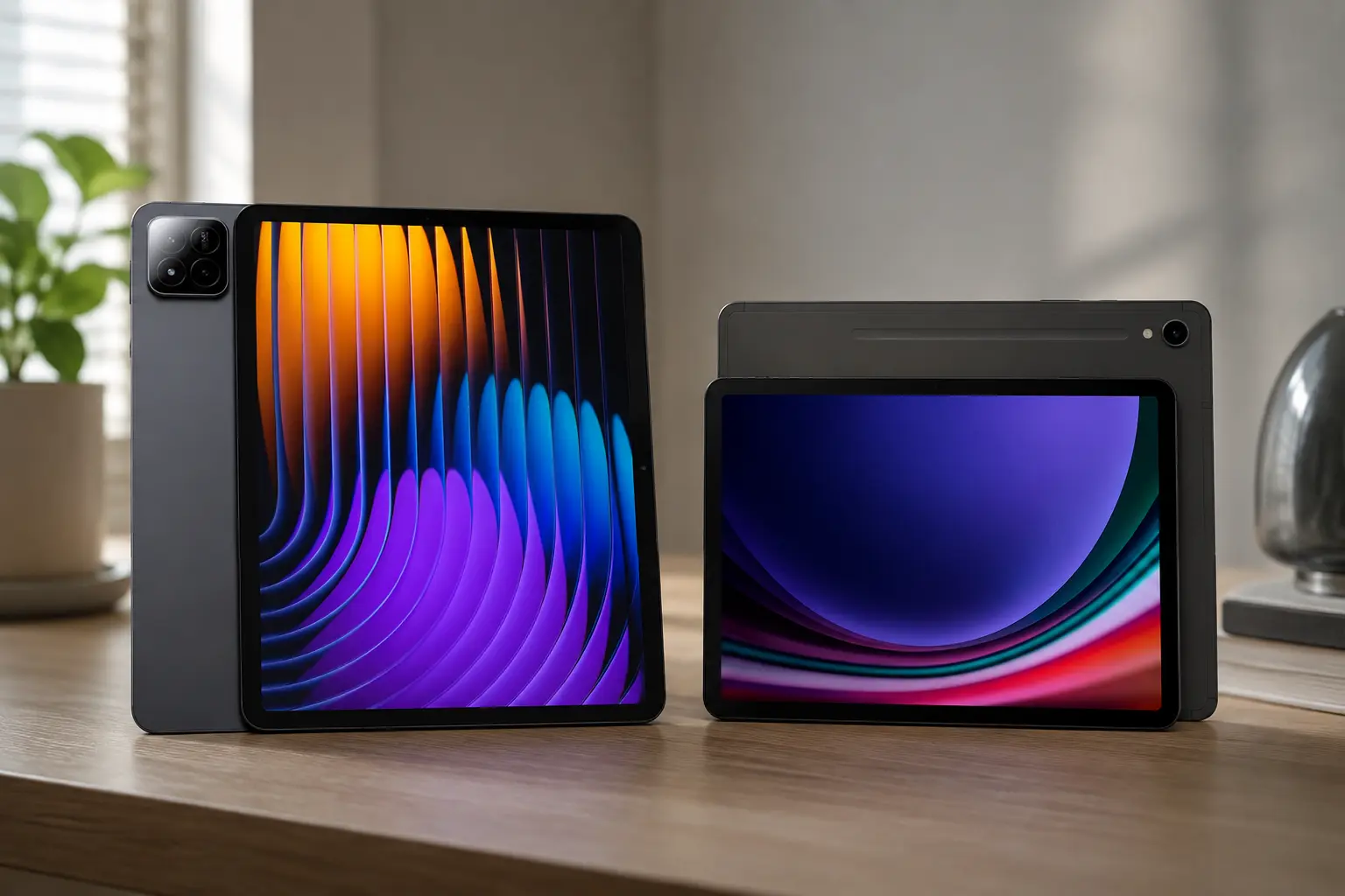 Entre Xiaomi Pad 7 Pro e Galaxy Tab S9, tela e memória pesam mais