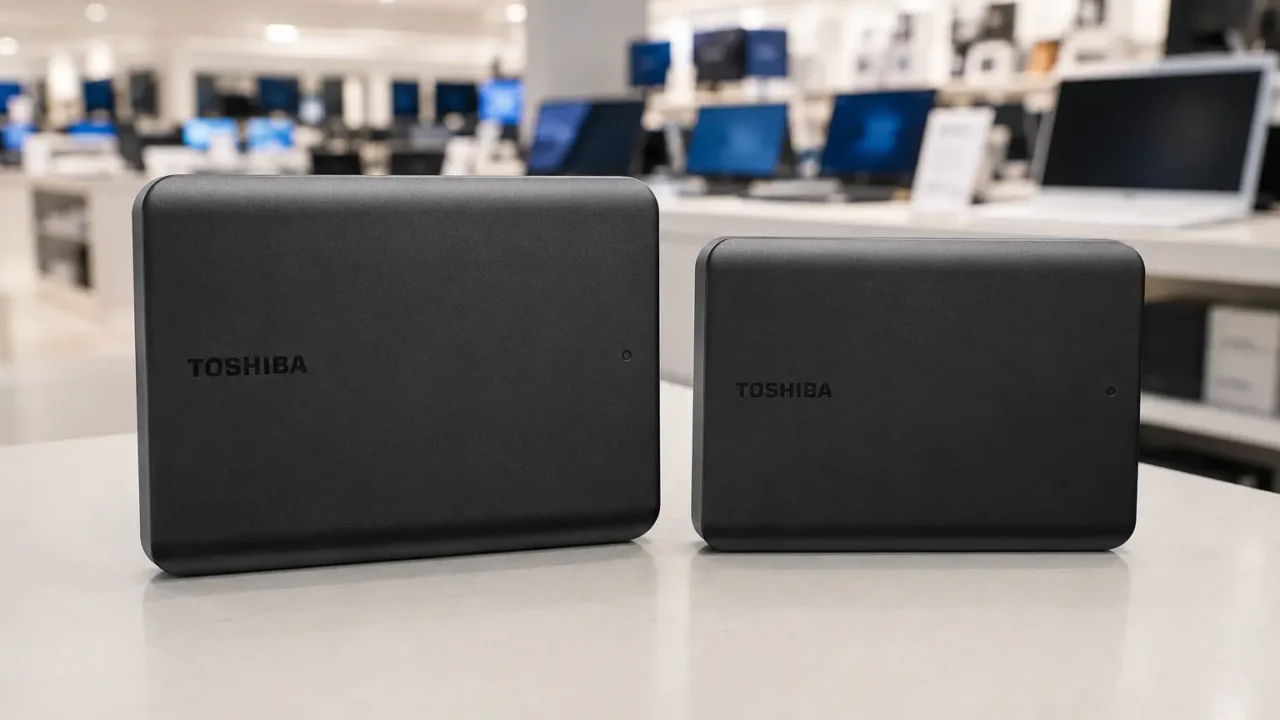 Canvio Basics 2TB ou 4TB: a escolha depende do espaço necessário