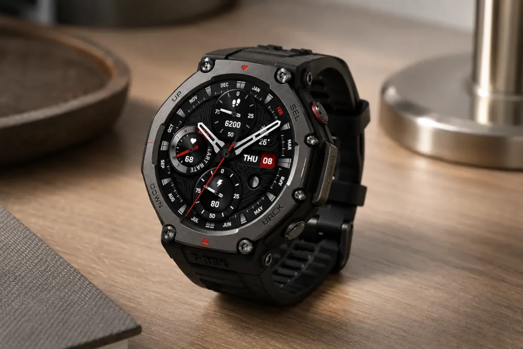Amazfit T-Rex 3 preto ou cinza: o que muda de verdade entre as duas versões