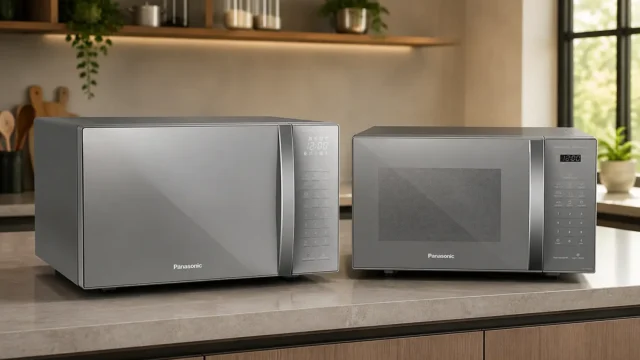 Micro-ondas Panasonic de 27L ou 34L: capacidade é o critério
