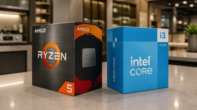 Ryzen 5 5500 ou Core i3-14100F: em DDR4, a plataforma muda a escolha?