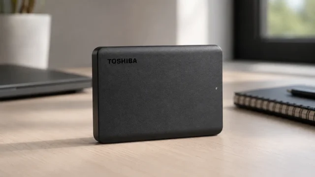 No Toshiba Canvio, capacidade e USB-C definem a escolha
