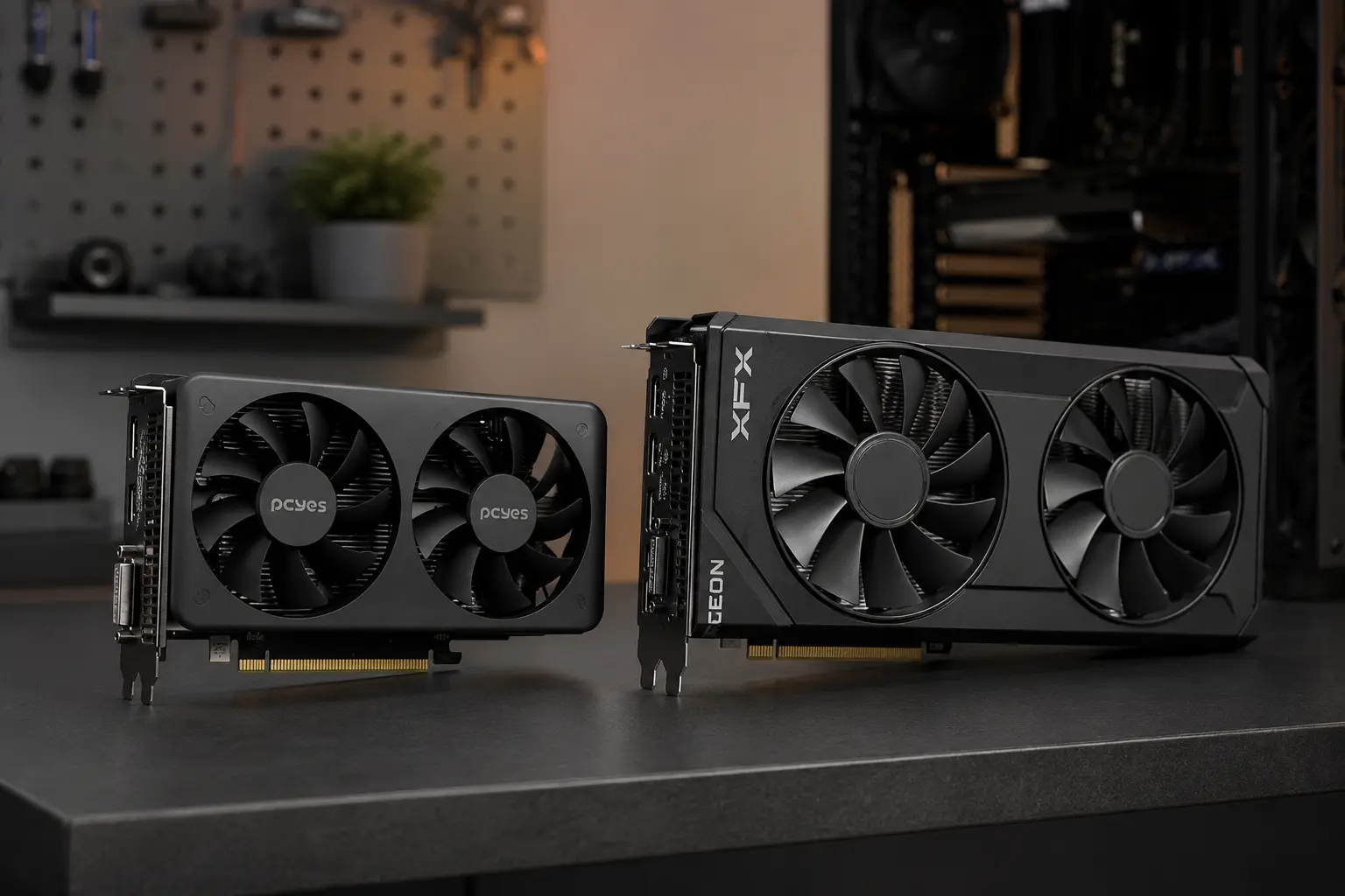 RX 550 ou RX 9060 XT: 4GB e 16GB apontam para usos bem diferentes