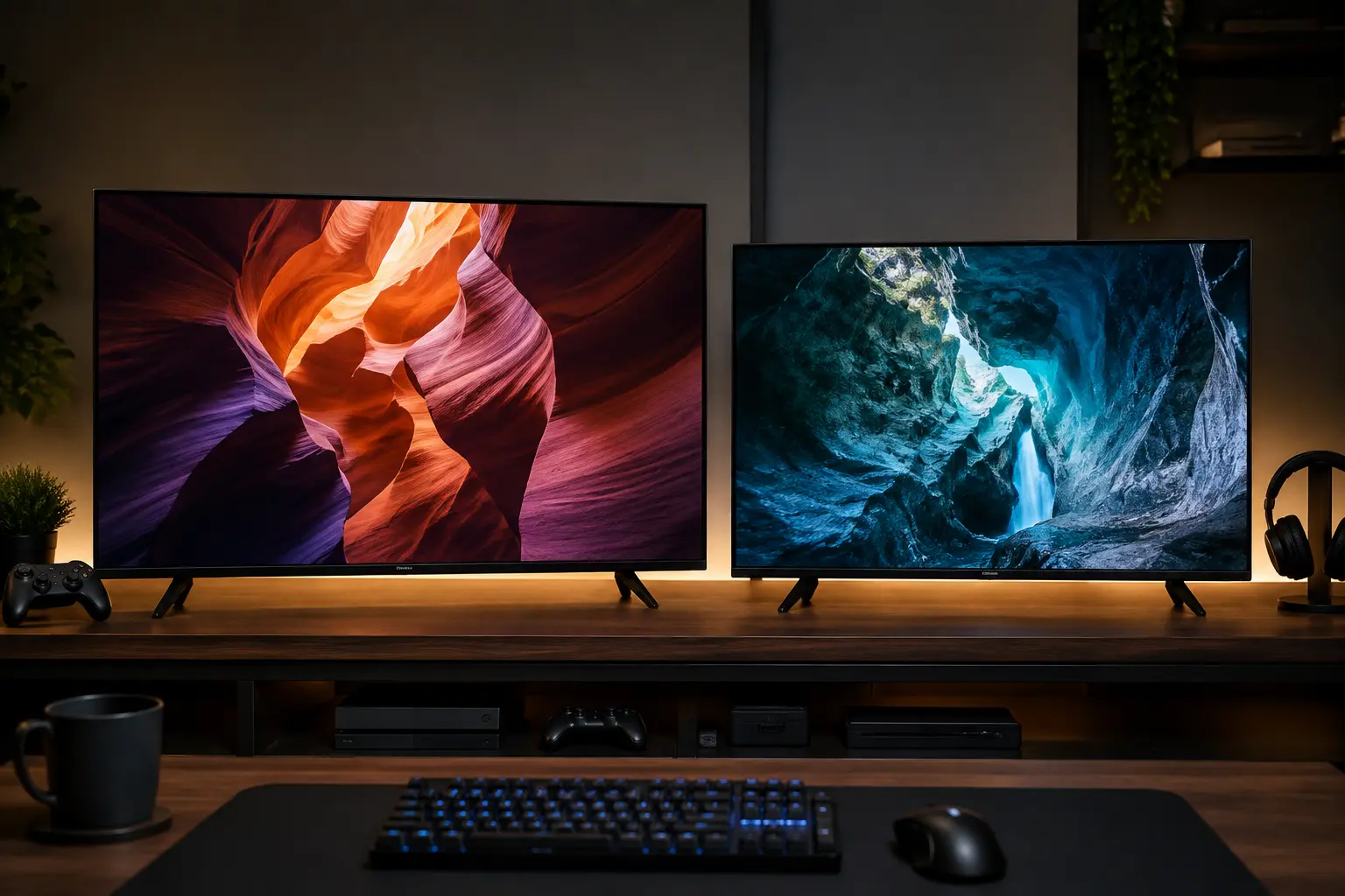 Samsung U8100F 55" ou U8600F 50": o tamanho da tela pesa mais