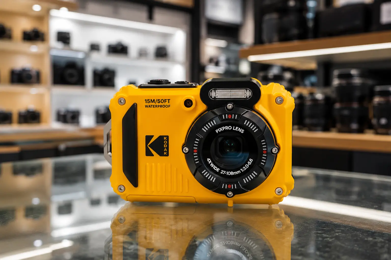 Na Kodak PIXPRO, resistência separa a WPZ2 das FZ55 e FZ45