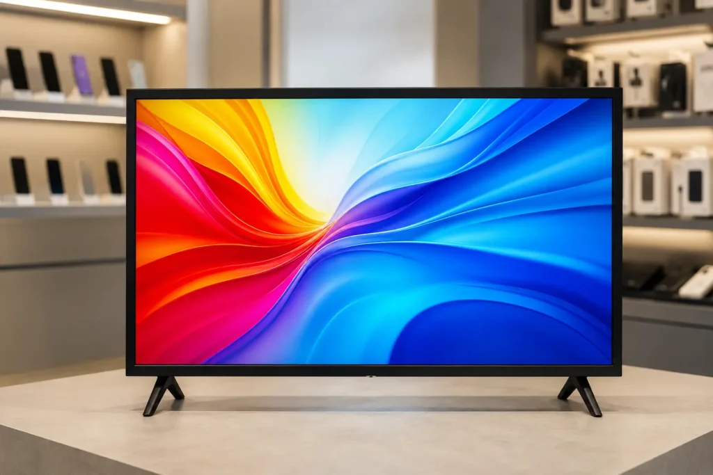 Em TVs de 32", resolução e sistema smart separam Samsung, TCL e AOC