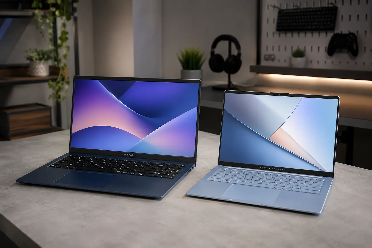 Vivobook 15 ou S 14: o salto está em tela, memória e mobilidade