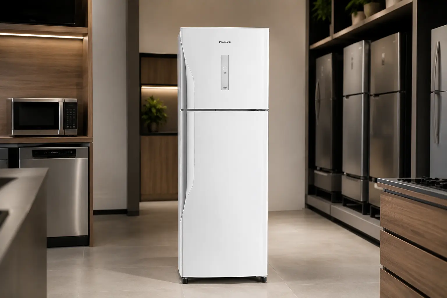 Panasonic 387L ou quase 500L: espaço e organização definem a escolha