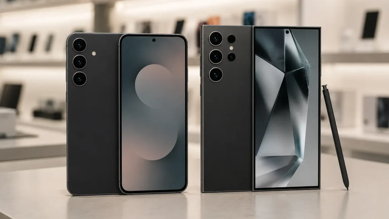 S25 FE ou S24 Ultra: a diferença pesa mais na ficha que na geração