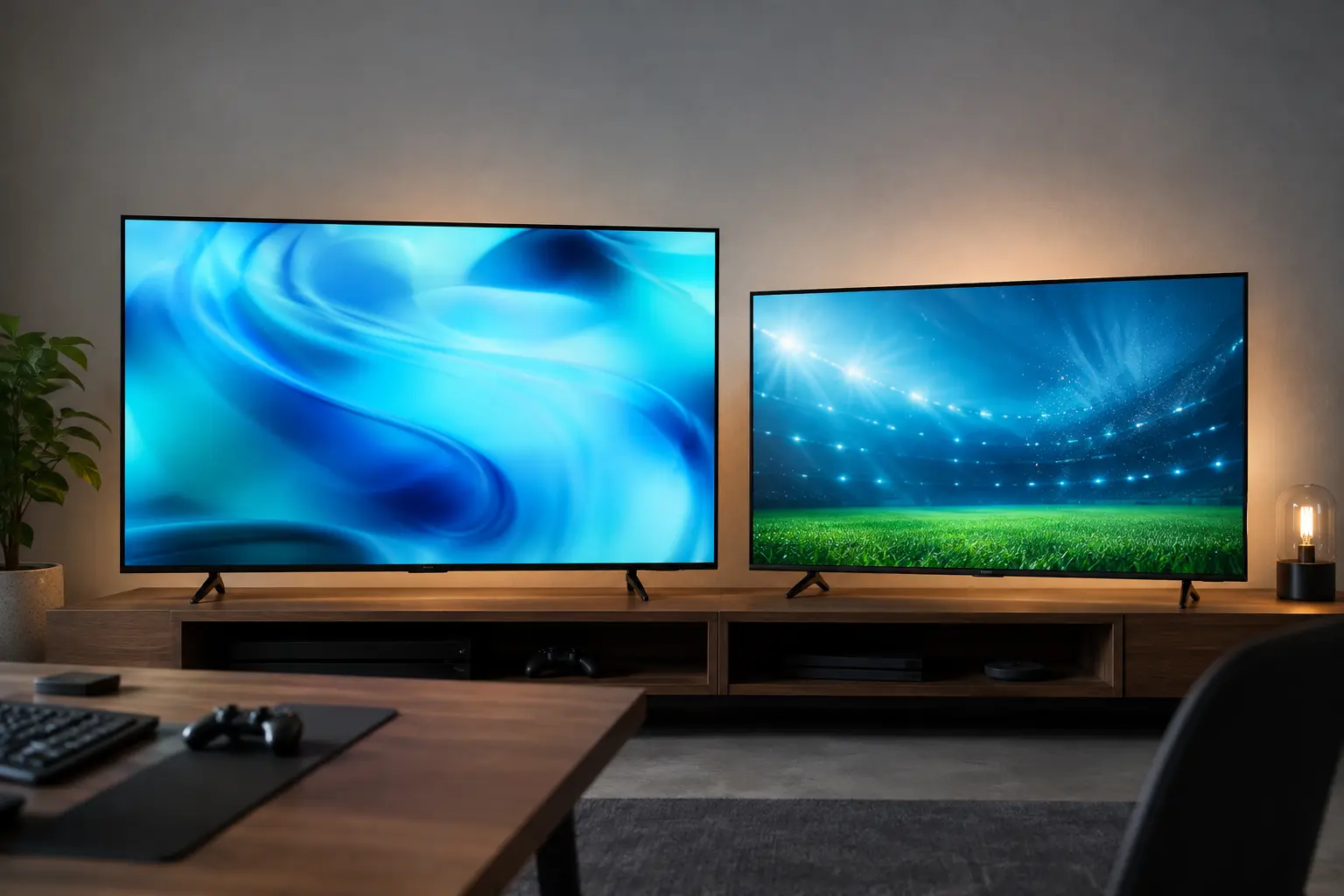 U8500F 70" ou U8000H 58": tela maior ou recursos de 2026