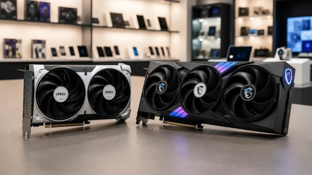 RTX 5060 Ventus 2X ou Gaming Trio: muda o projeto térmico