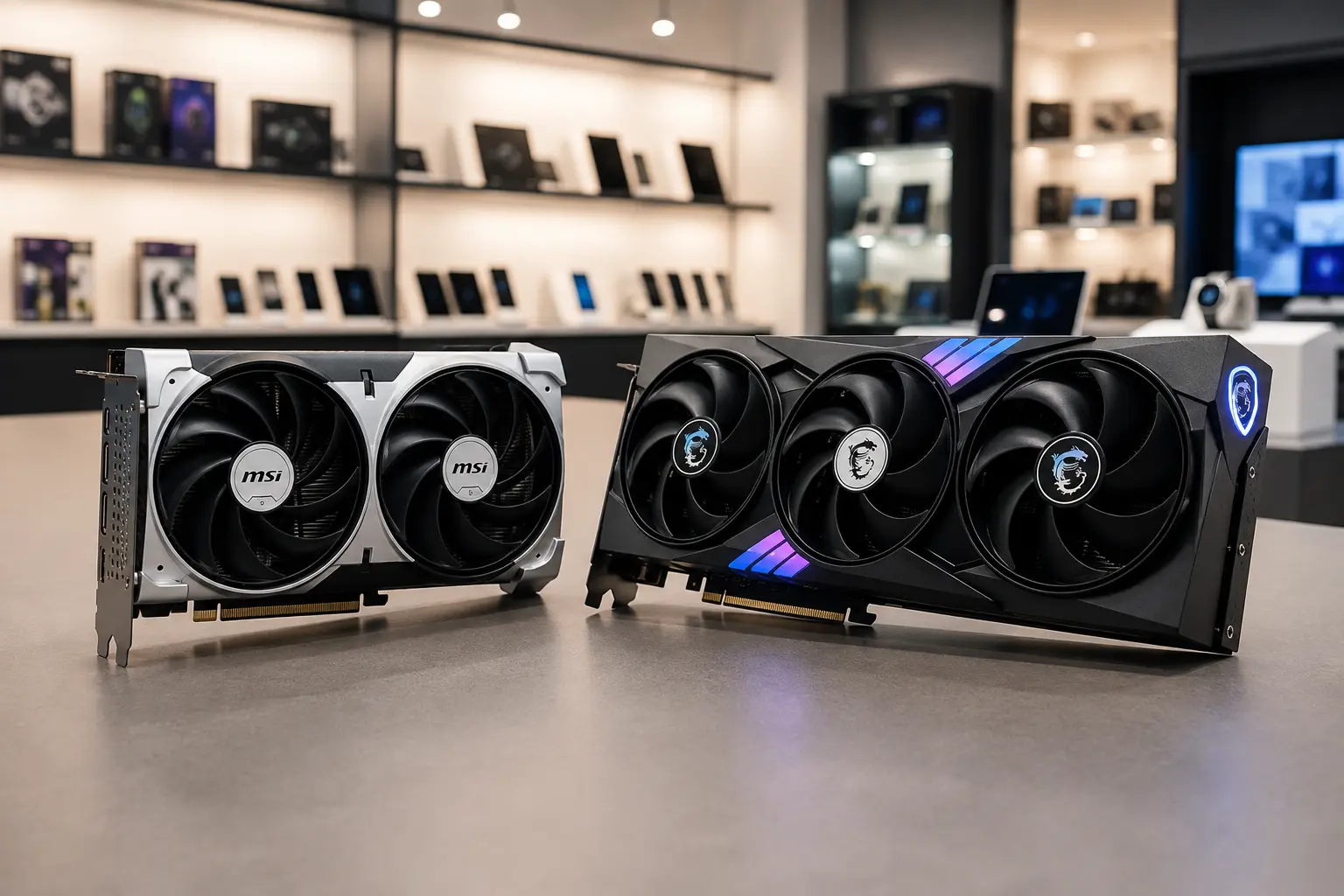 RTX 5060 Ventus 2X ou Gaming Trio: muda o projeto térmico