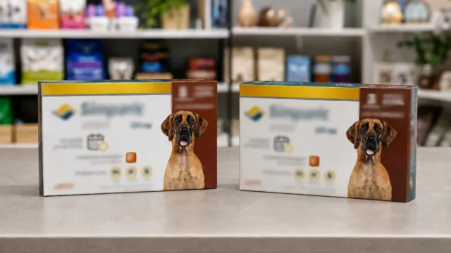 Simparic 120mg: duas ofertas iguais, descrições diferentes