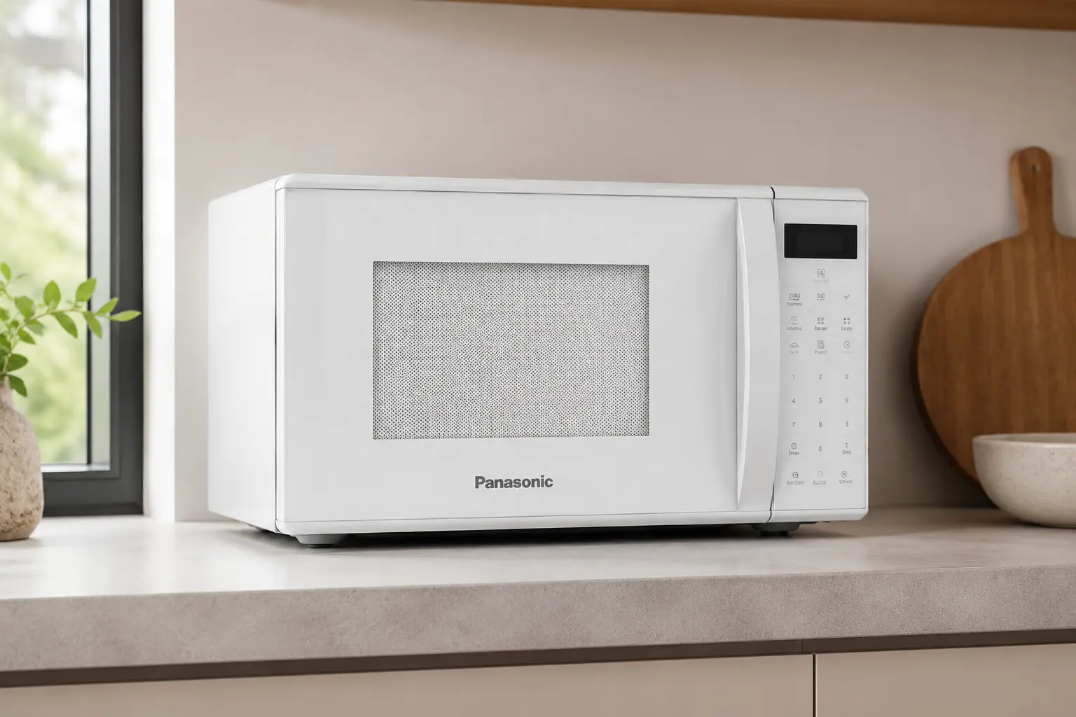 Micro-ondas Panasonic 21L ou 34L: compacto ou mais espaço interno