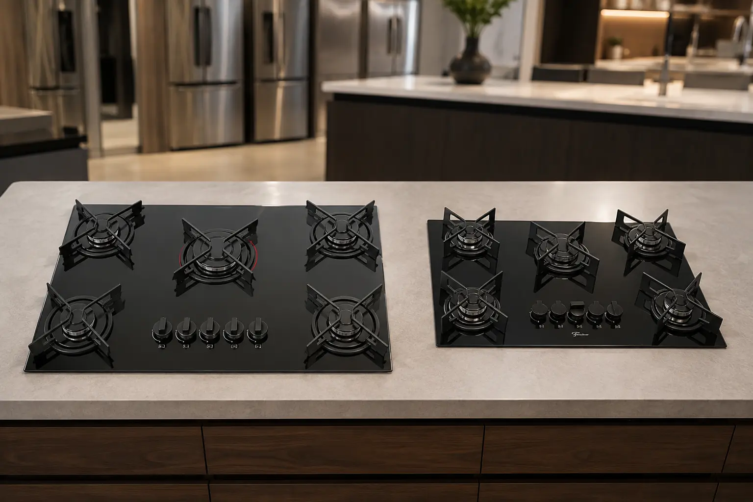 Cooktop Fischer Fit Line 5 bocas: Trempe Iron ou versão tradicional