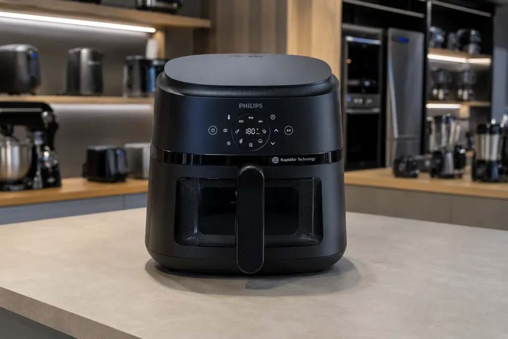 Airfryer Philips Walita 6,2L e as diferenças entre tamanhos e formatos
