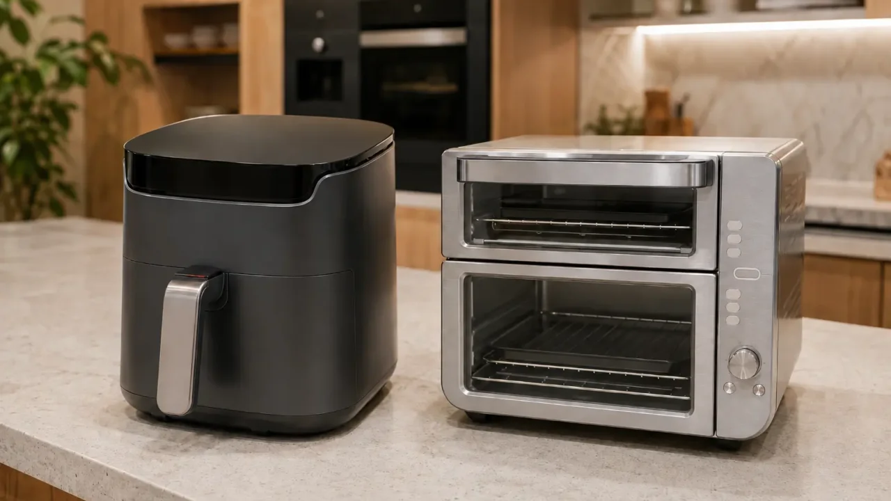 Air fryer 5,8L ou Ninja Double Stack XL: simplicidade ou versatilidade