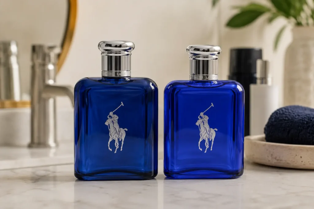 Polo Blue EDT ou EDP: frescor clássico ou uma versão mais intensa