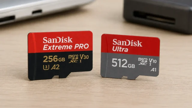 SanDisk Extreme PRO 256GB ou Ultra 512GB: velocidade ou espaço