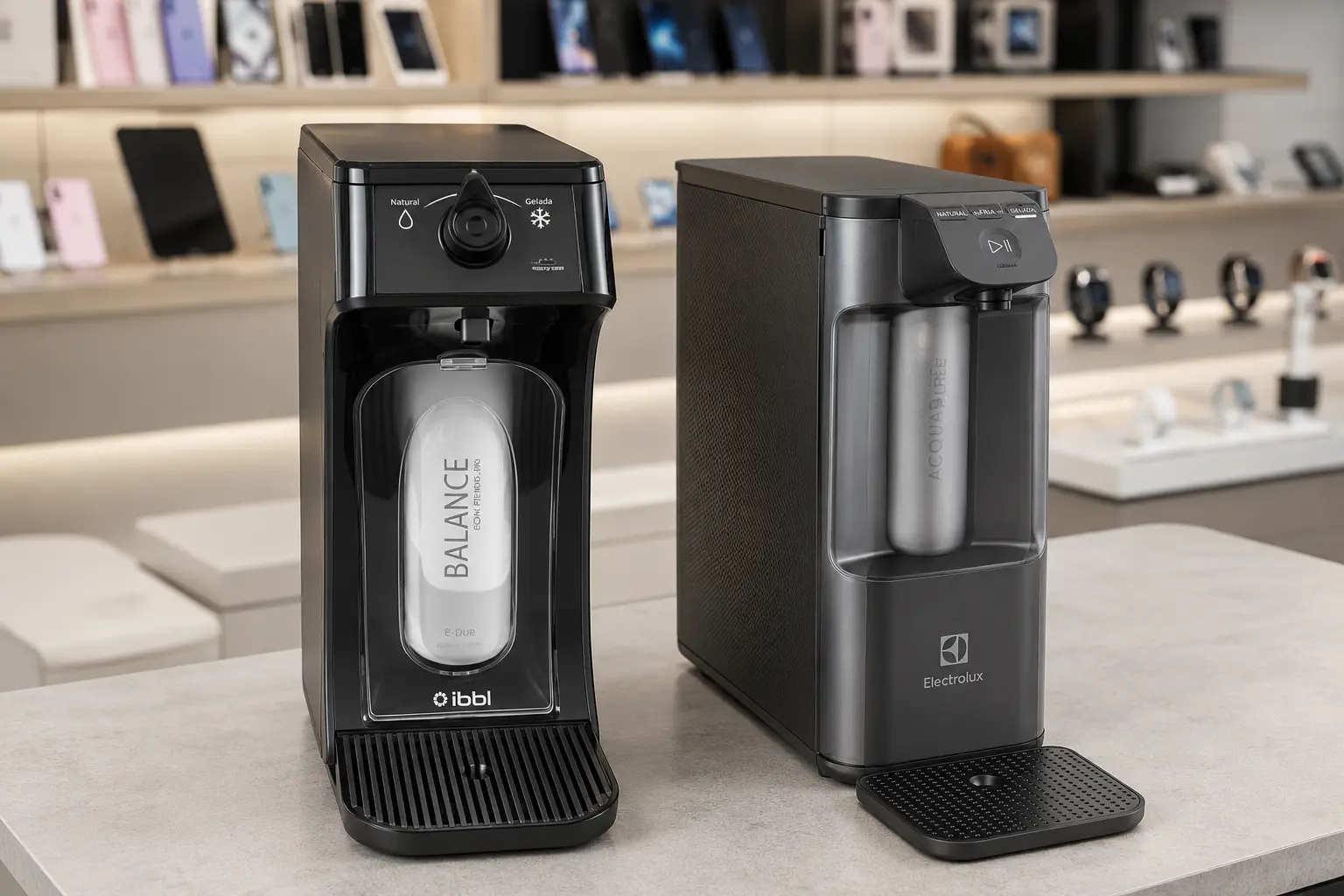 IBBL New E-Due ou Electrolux PE12G: filtragem e uso pesam na escolha