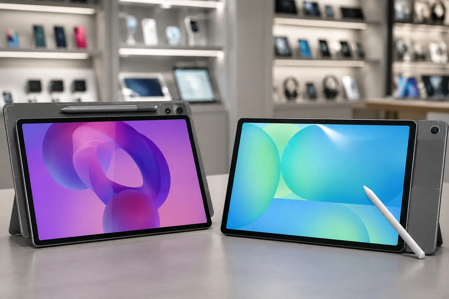 Idea Tab Pro ou Galaxy Tab S10 FE: tela maior muda o perfil de uso