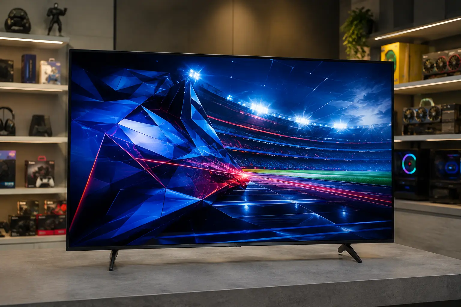 Samsung QEF1, Q7F ou S90F: o que cada painel Vision AI 55" entrega de fato