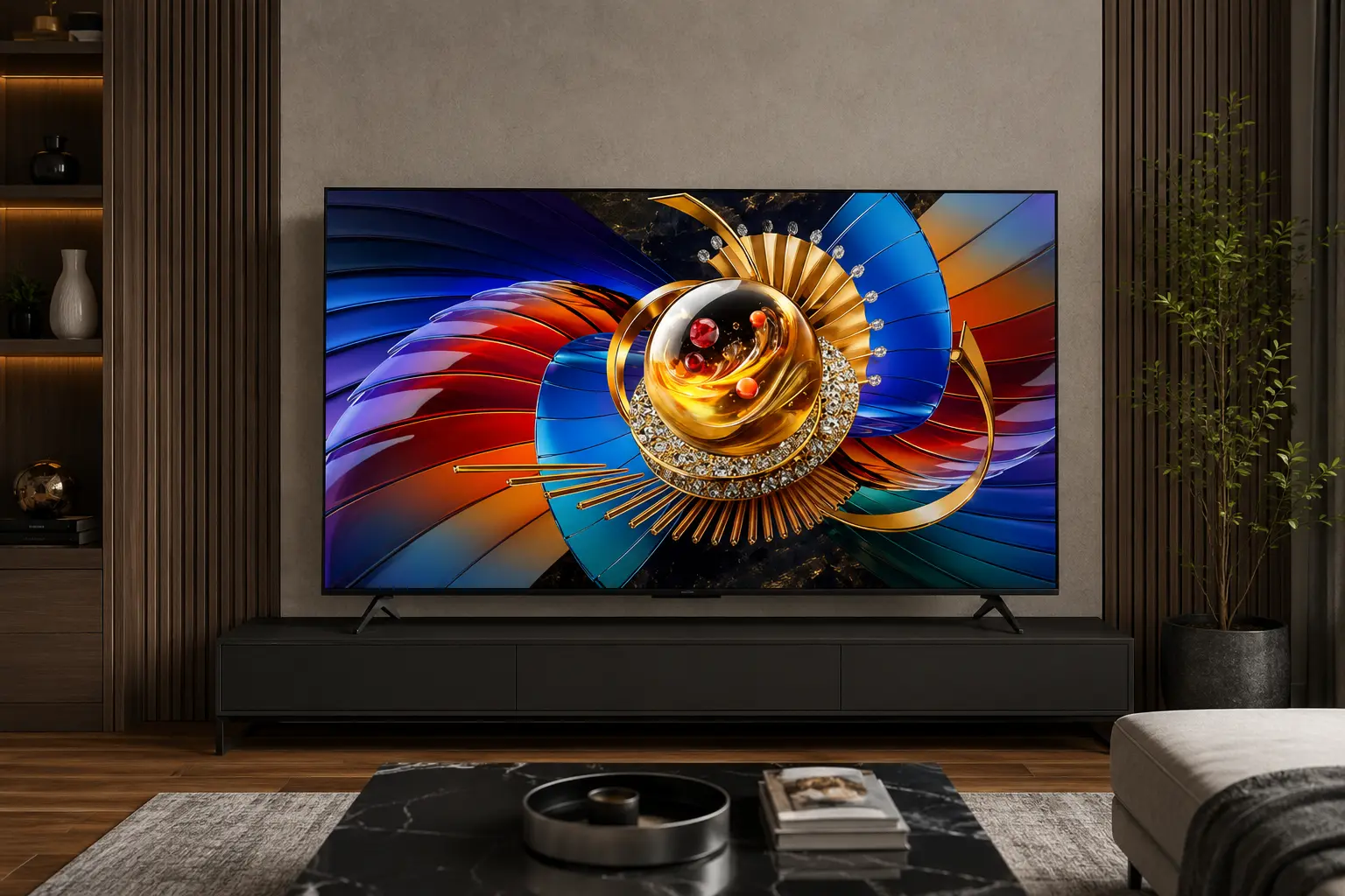 Entre 75" Mini LED e 65" OLED, a escolha começa pelo tamanho