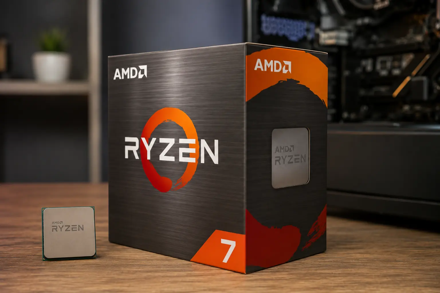 No AM4, o 3D V-Cache separa o Ryzen 7 5800X3D do 5700X