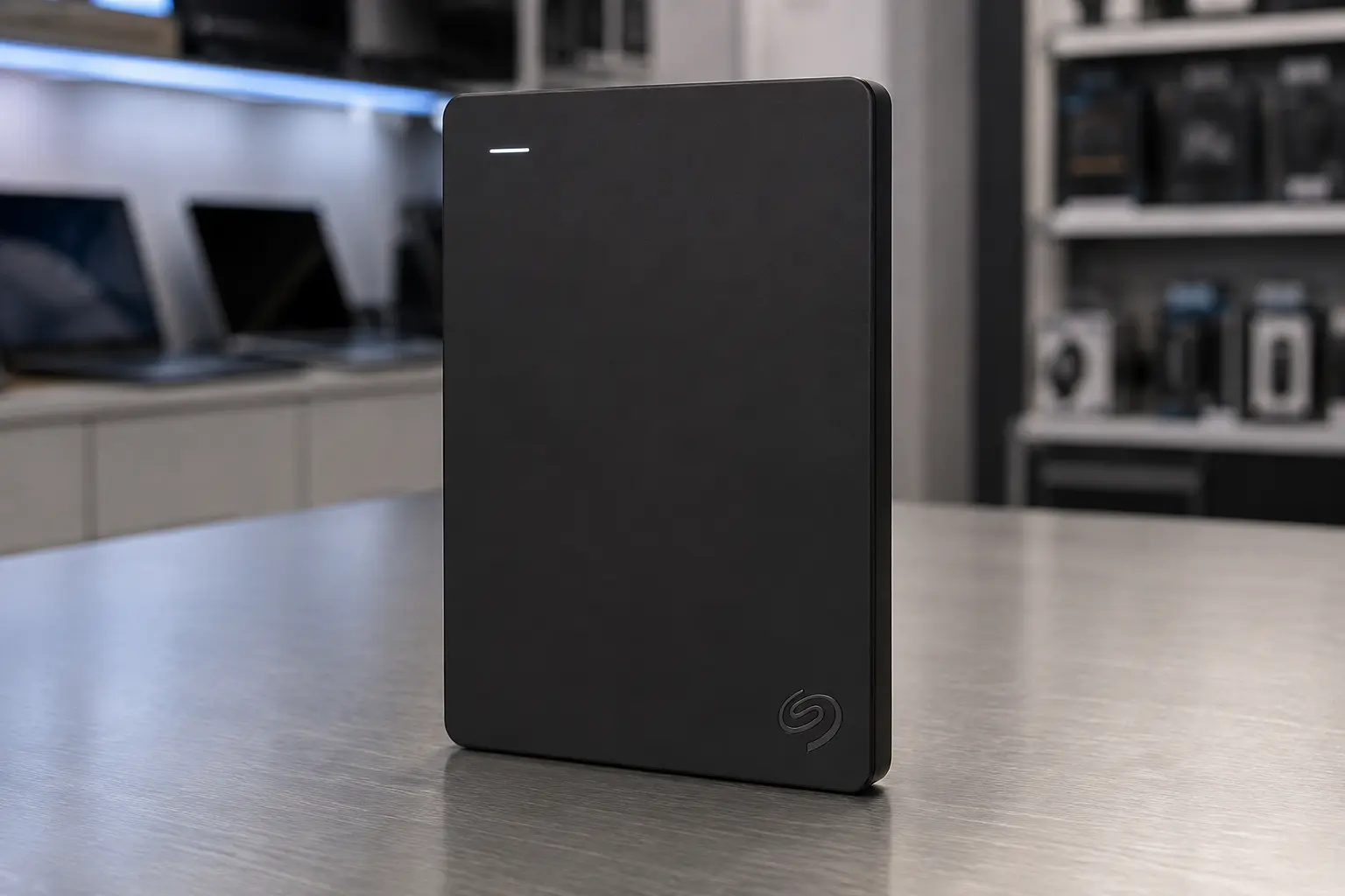 Seagate Expansion 4TB fica no meio entre 1TB e 8TB