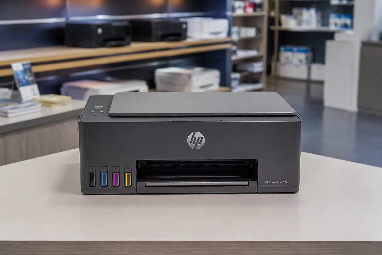 HP Smart Tank 589, 581 ou 583: o rendimento de tinta separa os três