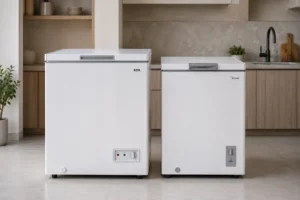 Eos ou Midea Inverter: dois freezers de 100L quase no mesmo preço, funções diferentes
