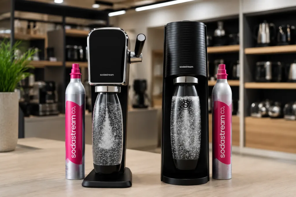 SodaStream Terra ou Art: a diferença de R$ 150 muda o uso?