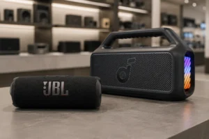 Flip 7 ou Boom 2: a diferença está entre portabilidade e potência
