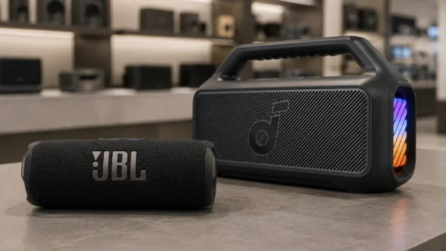 Flip 7 ou Boom 2: a diferença está entre portabilidade e potência