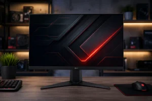 No LG UltraGear 24GS60F-B, a GPU decide quanto dos 180 Hz você aproveita