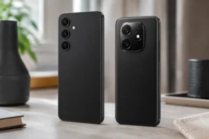 Galaxy S25 FE ou Redmi Note 15: a diferença começa no 5G